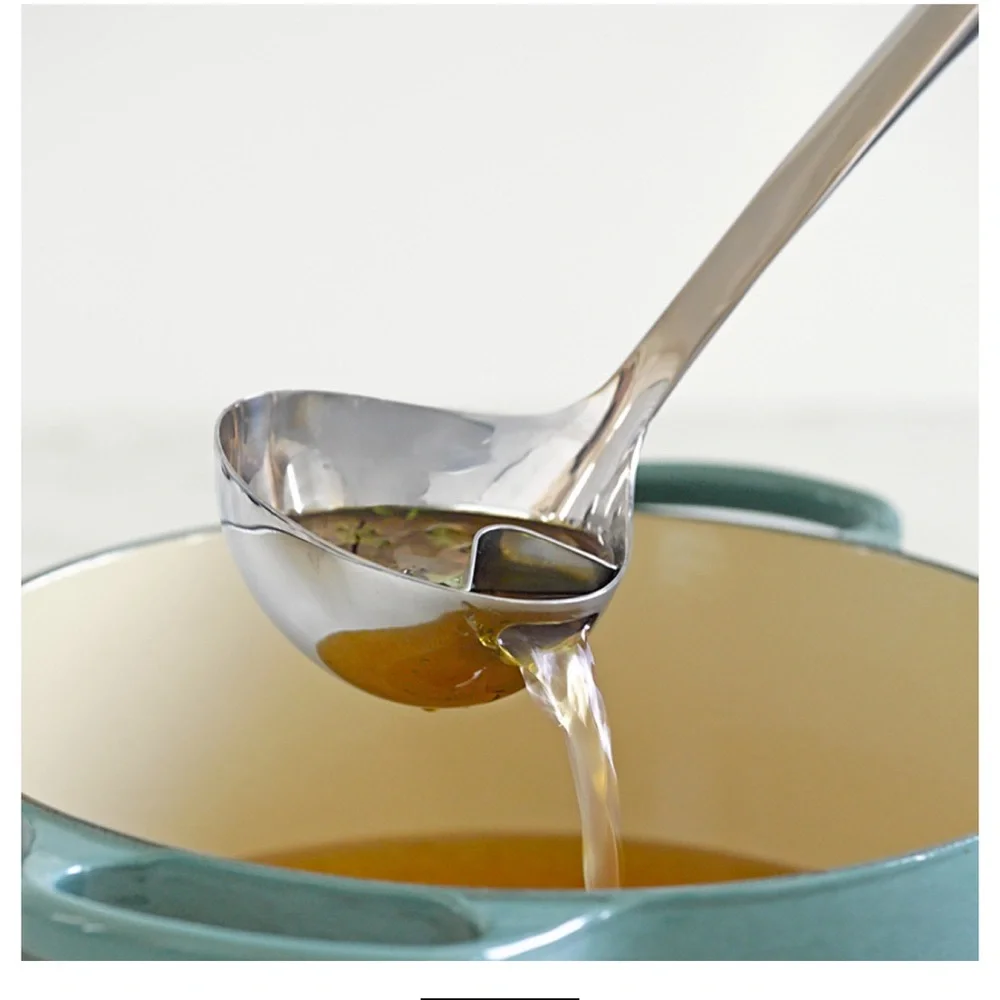 Williams Sonoma Signature Stainless Steel Fat Skimming Ladle